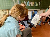 Bild: Vorlesetag am F&ouml;rderzentrum Pestalozzi in Nordhausen