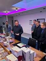 Bild: Der Arbeitskreis SCHULEWIRTSCHAFT traf sich bei AHN Biotechnologie und Sokratherm