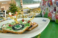 Bild: Weihnachtsbau in der Skoda-Autowelt geschm&uuml;ckt