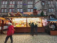Bild: Peter Blei unterwegs auf dem Weihnachtsmarkt