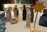 Bild: Peter Blei unterwegs auf dem Weihnachtsmarkt