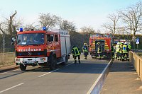 Bild: Feuer am Bahndamm bei Wollersleben und Wolkramshausen