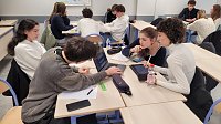Bild: Sch&uuml;leraustausch des Humboldt-Gymnasiums mit Frankreich