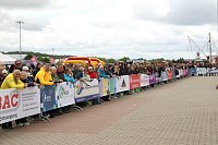 Bild: Auf der Zielgerade beim 11. Harztorlauf