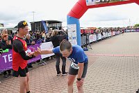 Bild: Auf der Zielgerade beim 11. Harztorlauf
