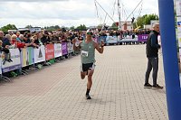 Bild: Auf der Zielgerade beim 11. Harztorlauf