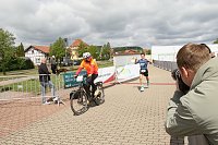 Bild: Auf der Zielgerade beim 11. Harztorlauf