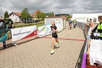 Bild: Auf der Zielgerade beim 11. Harztorlauf