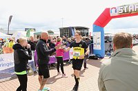 Bild: Auf der Zielgerade beim 11. Harztorlauf