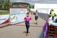 Bild: Auf der Zielgerade beim 11. Harztorlauf