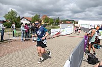 Bild: Auf der Zielgerade beim 11. Harztorlauf