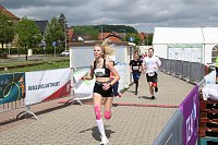 Bild: Auf der Zielgerade beim 11. Harztorlauf