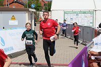 Bild: Auf der Zielgerade beim 11. Harztorlauf