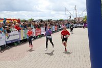 Bild: Auf der Zielgerade beim 11. Harztorlauf
