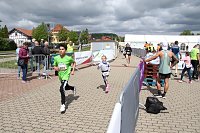 Bild: Auf der Zielgerade beim 11. Harztorlauf