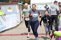 Bild: Auf der Zielgerade beim 11. Harztorlauf