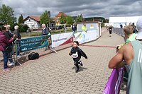 Bild: Auf der Zielgerade beim 11. Harztorlauf