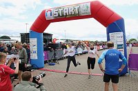Bild: Auf der Zielgerade beim 11. Harztorlauf