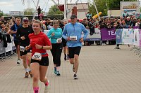 Bild: Auf der Zielgerade beim 11. Harztorlauf