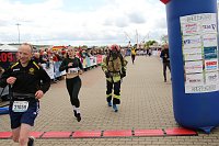 Bild: Auf der Zielgerade beim 11. Harztorlauf