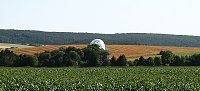 Bild: Landung eines Hei&szlig;luftballons in der Goldenen Aue