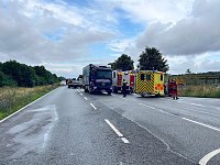 Bild: Unfall heute Morgen