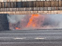 Bild: Brand in der Schie&szlig;anlage