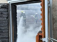 Bild: Brand in der Schie&szlig;anlage