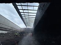 Bild: Brand in der Schie&szlig;anlage
