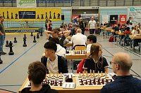 Eröffnung der 15. Schach-Open in der Wiedigsburg Bild: Eröffnung der 15. Schach-Open in der Wiedigsburg