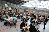 Eröffnung der 15. Schach-Open in der Wiedigsburg Bild: Eröffnung der 15. Schach-Open in der Wiedigsburg