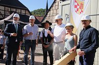 Richtfest an der neuen Ilfelder Grundschule Bild: Richtfest an der neuen Ilfelder Grundschule
