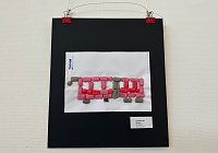 Bild: Bilderausstellung zum 125. Stra&szlig;enbahn-Jubil&auml;um in der Kreissparkasse Nordhausen 