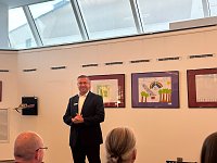 Bild: Bilderausstellung zum 125. Stra&szlig;enbahn-Jubil&auml;um in der Kreissparkasse Nordhausen 