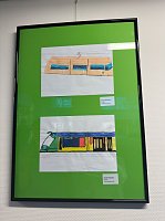 Bild: Bilderausstellung zum 125. Stra&szlig;enbahn-Jubil&auml;um in der Kreissparkasse Nordhausen 