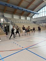 Bild: Blocktraining der Boxsportler