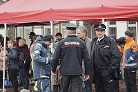 Bild: &Uuml;bergabe des Friedenslichts aus Bethlehem an die Kreisjugendfeuerwehren.