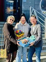 Bild: Das Badehaus bekommt zum 25. Geburtstag einen eigenen Treppenk&auml;fer