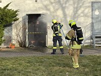 Bild: Feuerwehreinsatz am alten Reemtsma-Gel&auml;nde