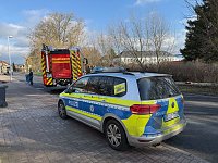 Bild: Die Fahrt endete in der Salza.