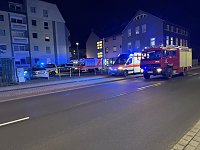 Bild: In einem Wohnblock in der Sundh&auml;user Stra&szlig;e war am Donnerstagabend ein Feuer ausgebrochen.