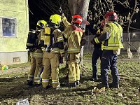 Bild: In einem Wohnblock in der Sundh&auml;user Stra&szlig;e war am Donnerstagabend ein Feuer ausgebrochen.