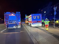 Bild: In einem Wohnblock in der Sundh&auml;user Stra&szlig;e war am Donnerstagabend ein Feuer ausgebrochen.