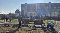 Bild: Arbeitseinsatz im Bleichpark