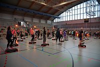 Bild: 16. Fitness-Nacht in der Wiedigsburg in Nordhausen. 