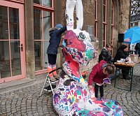 Bild: Brunnenfest und verkaufsoffener Sonntag in Nordhausen.