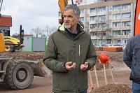 Spatenstich für den neuen Rewe in Nordhausen-Salza. Bild: Spatenstich für den neuen Rewe in Nordhausen-Salza.
