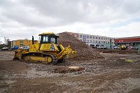 Spatenstich für den neuen Rewe in Nordhausen-Salza. Bild: Spatenstich für den neuen Rewe in Nordhausen-Salza.