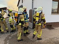 Brand in Bielen Bild: Brand in Bielen