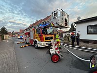 Brand in Bielen Bild: Brand in Bielen
